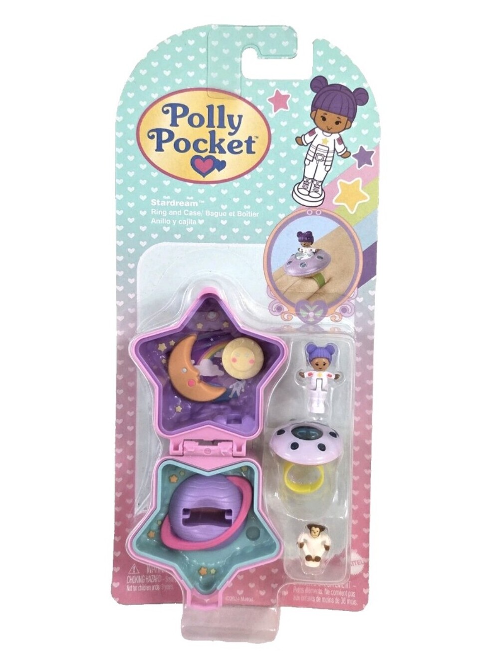 Polly Pocket Stardream Ring & Case Mattel 2024 NEW